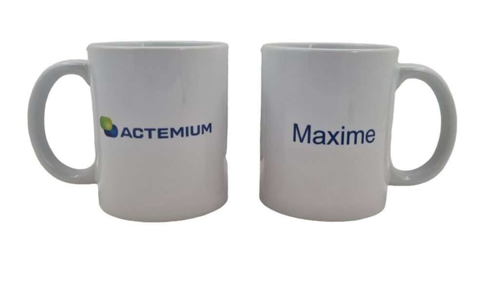 Mug 200ml - Double personnalisations *